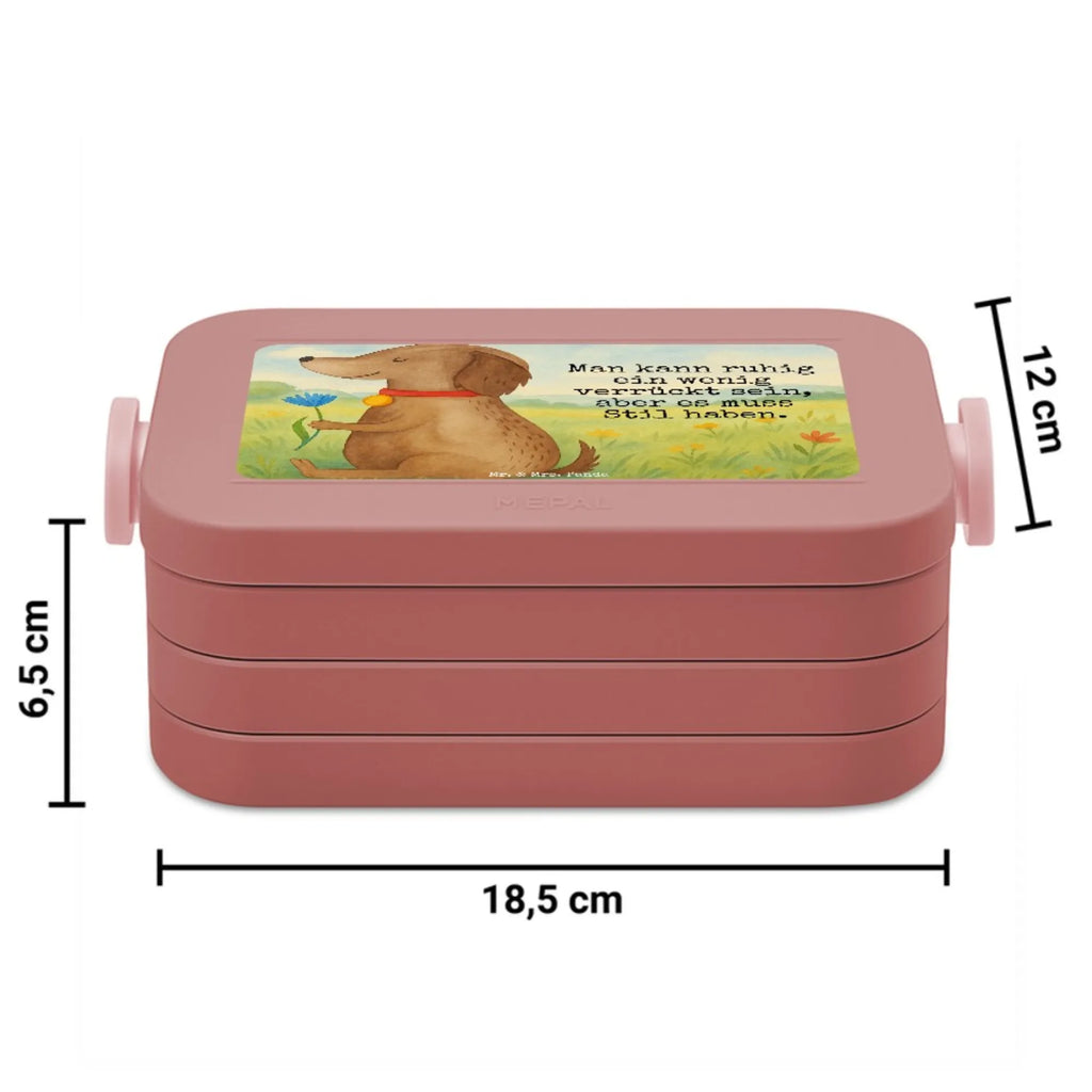 MEPAL Bentobox Hund Blume Design Brotdose, Bentobox, Lunchbox, Hund, Hundemotiv, Haustier, Hunderasse, Tierliebhaber, Hundebesitzer, Sprüche, Frauchen, Hundeliebe, Hunde