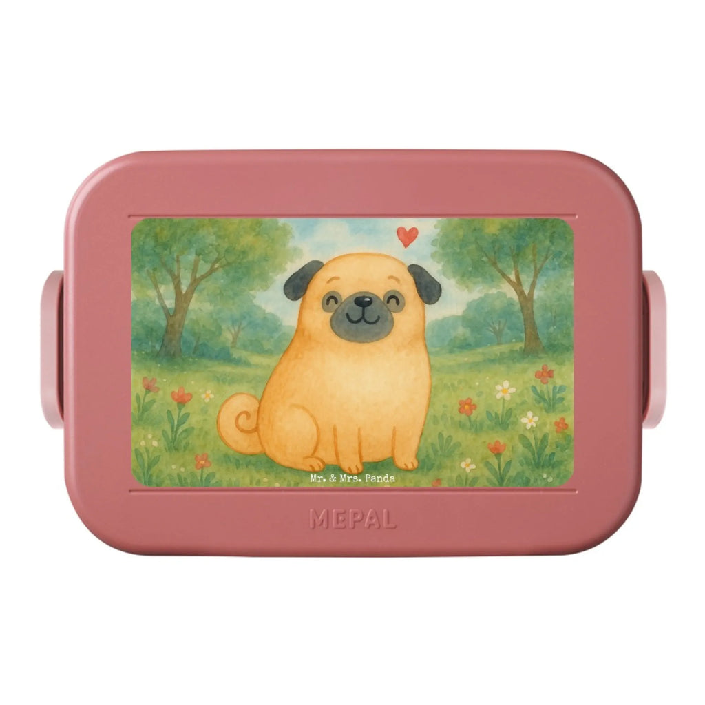 MEPAL Bentobox Mops Design Bentobox, Lunchbox, Brotdose, Hund, Hundemotiv, Haustier, Hunderasse, Tierliebhaber, Hundebesitzer, Sprüche, Mops, Liebe, Hundeliebe