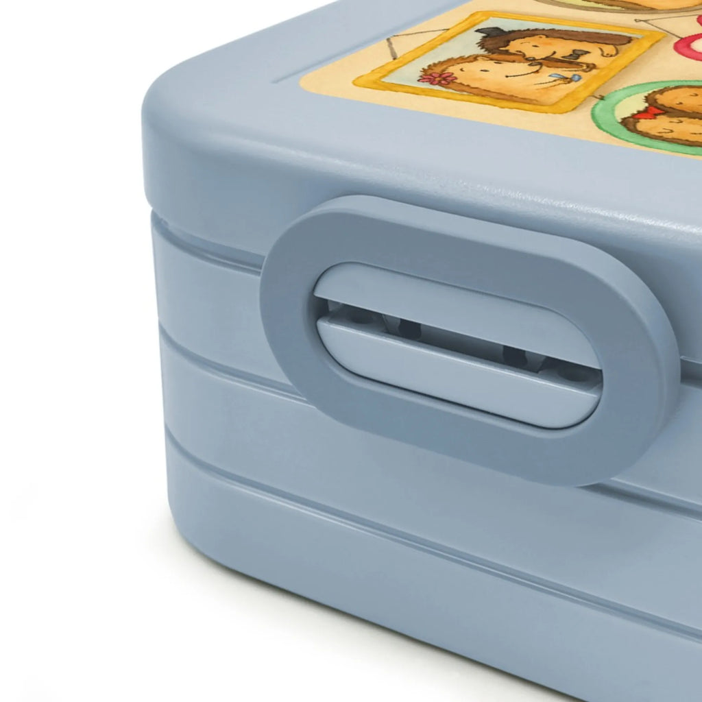 MEPAL Bentobox Igel Familie Design Brotdose, Lunchbox, Bentobox, Familie, Vatertag, Muttertag, Bruder, Schwester, Mama, Papa, Oma, Opa, Igel, Zusammenhalt, Glück, Liebe, Bilder