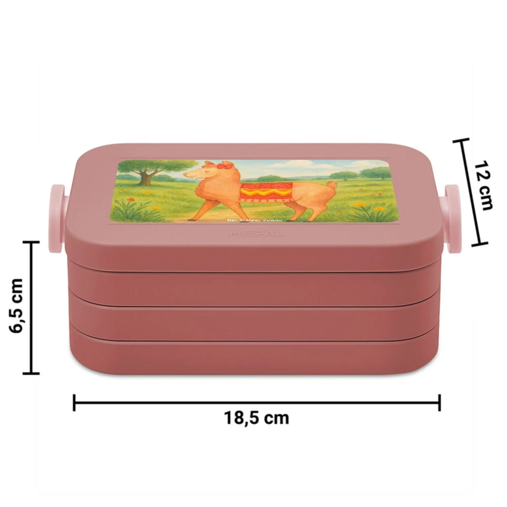 MEPAL Bentobox Alpaka Stolz Design Brotdose, Lunchbox, Bentobox, Alpaka, Lama