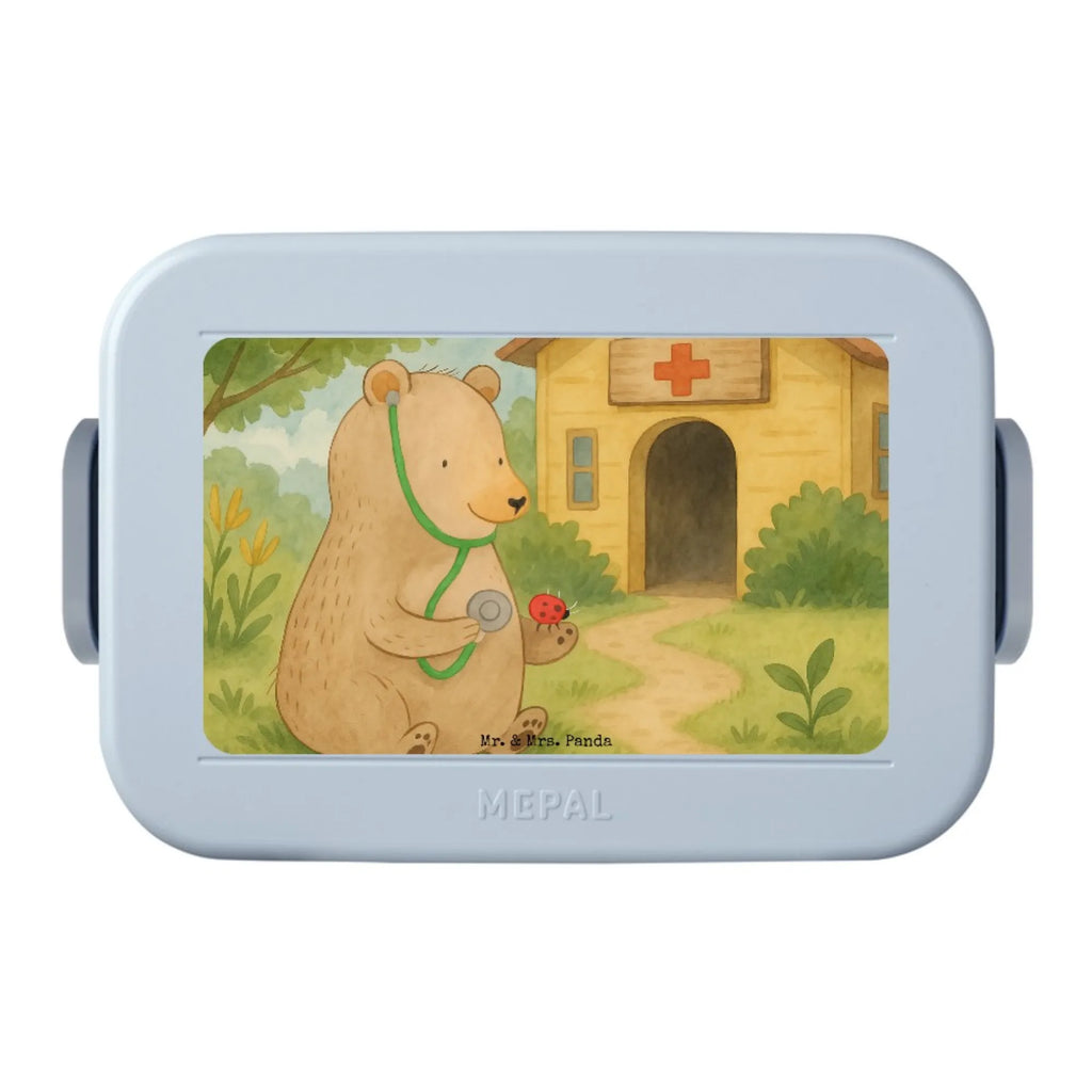 MEPAL Bentobox Bär Arzt Design Brotdose, Lunchbox, Bentobox, Bär, Teddy, Teddybär, Professor, Doktor, Professorin, Ärztin, Doktorin, Arzt