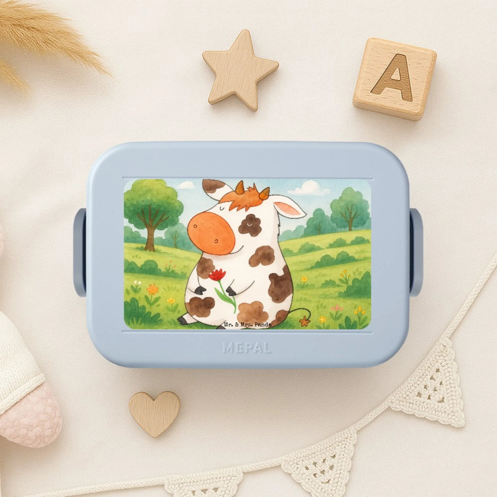 MEPAL Bentobox Kuh Design Bentobox, Lunchbox, Brotdose, Bauernhof, Hoftiere, Landwirt, Landwirtin, Flausen, Spruch, Magie, Träume, Kühe, Kuh, Motivtion, Milch, Milchkuh, Hof