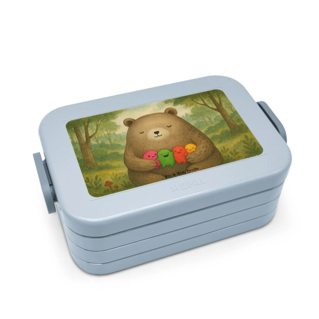 MEPAL Bentobox Bär Gefühl Design Bentobox, Lunchbox, Brotdose, Bär, Teddy, Teddybär, Wahnsinn, Verrückt, Durchgedreht
