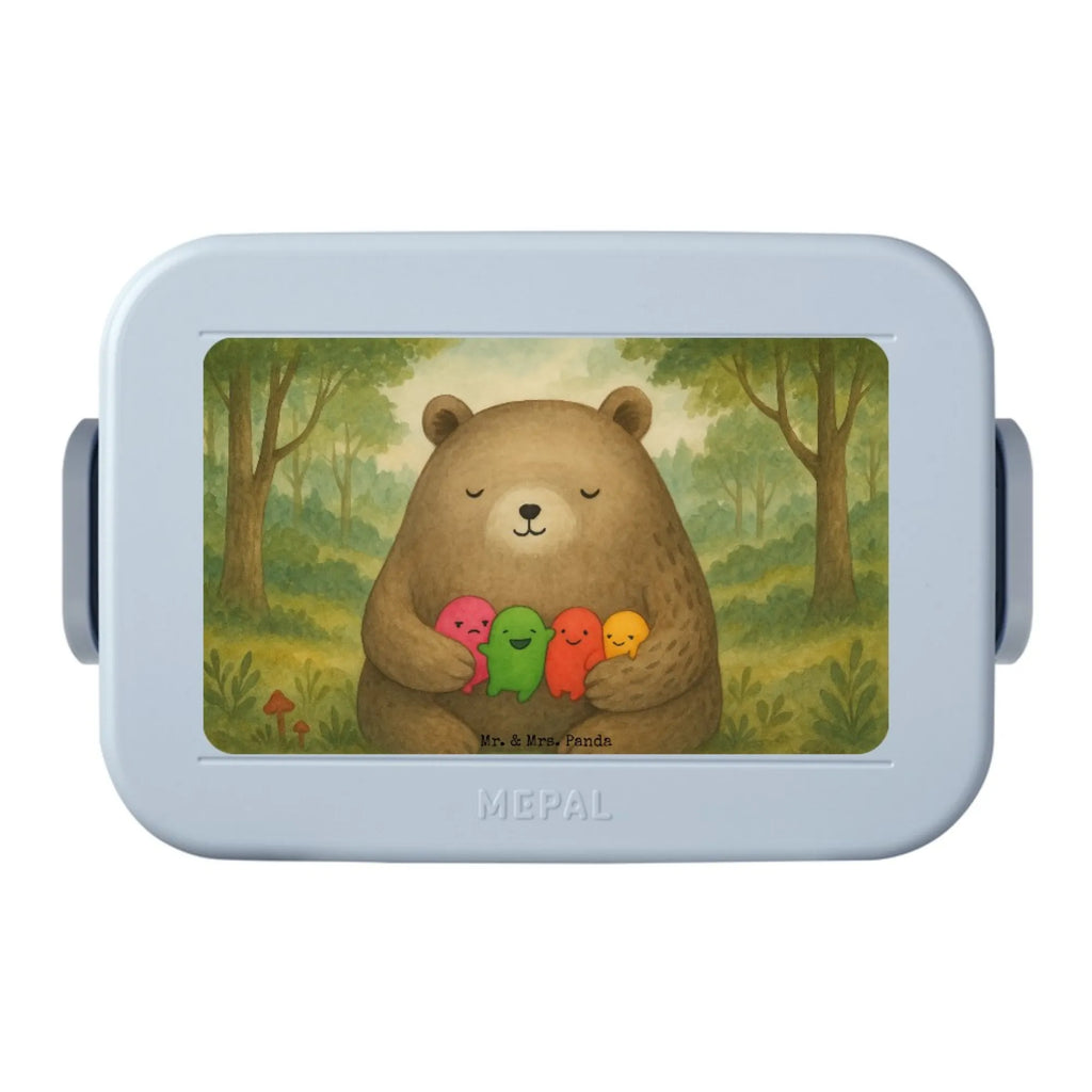 MEPAL Bentobox Bär Gefühl Design Bentobox, Lunchbox, Brotdose, Bär, Teddy, Teddybär, Wahnsinn, Verrückt, Durchgedreht