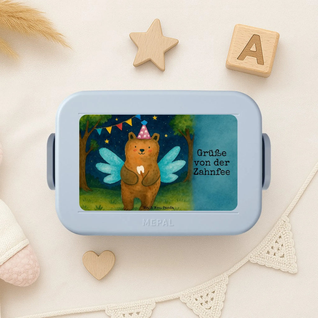 MEPAL Bentobox Bär Zahnfee Design Bentobox, Lunchbox, Brotdose, Bär, Teddy, Teddybär, Fee, Zahnfee, Milchzahn, Erster Zahn