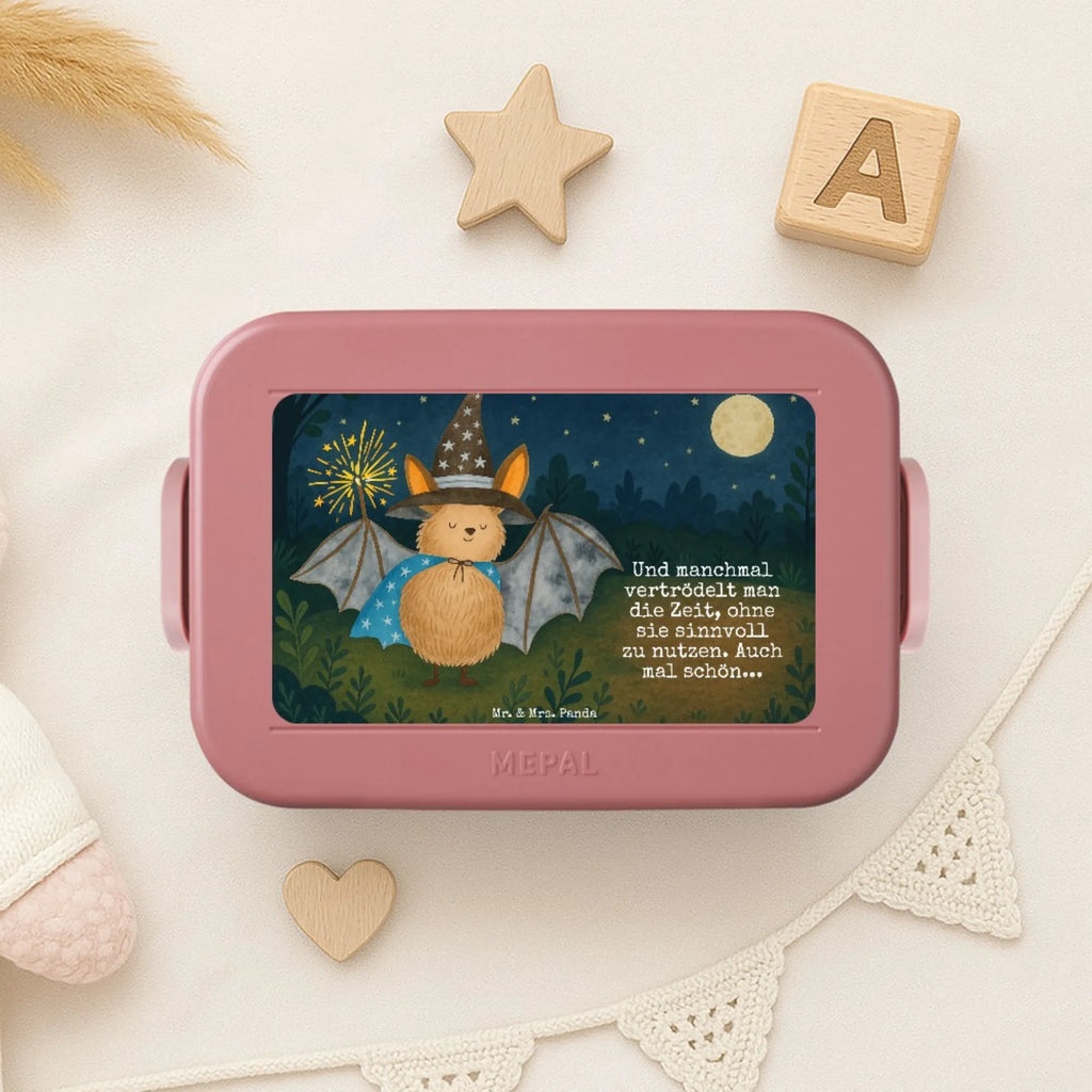MEPAL Bentobox Fledermaus Zauberer Design Lunchbox, Brotdose, Bentobox, Tiermotive, Gute Laune, lustige Sprüche, Tiere, Magier, reinsteigern, Frauen, Zauberer, Fledermaus, Fledermäuse