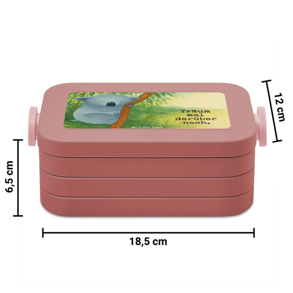 MEPAL Bentobox Koalabär Design Brotdose, Bentobox, Lunchbox, Tiermotive, Gute Laune, lustige Sprüche, Tiere, Traumland, Koala, schlafen, Bär, Koalabär, träumen, Traum, Schlafzimmer