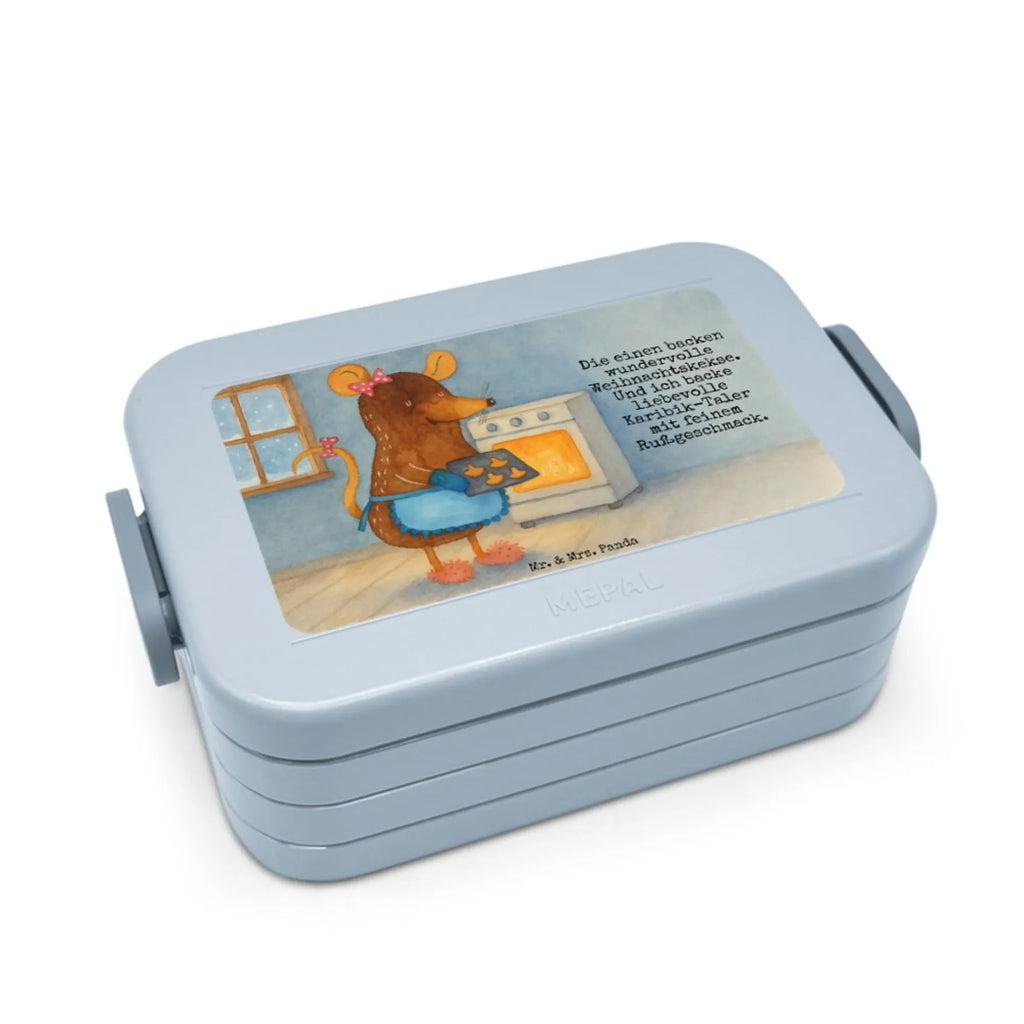 MEPAL Bentobox Maus Kekse Design Lunchbox, Brotdose, Bentobox, Winter, Weihnachten, Weihnachtsdeko, Nikolaus, Advent, Heiligabend, Wintermotiv, backen, Maus, Weihnachtsbäckerei, Weihnachtskekse, Kekse, Plätzchen, Chaosqueen