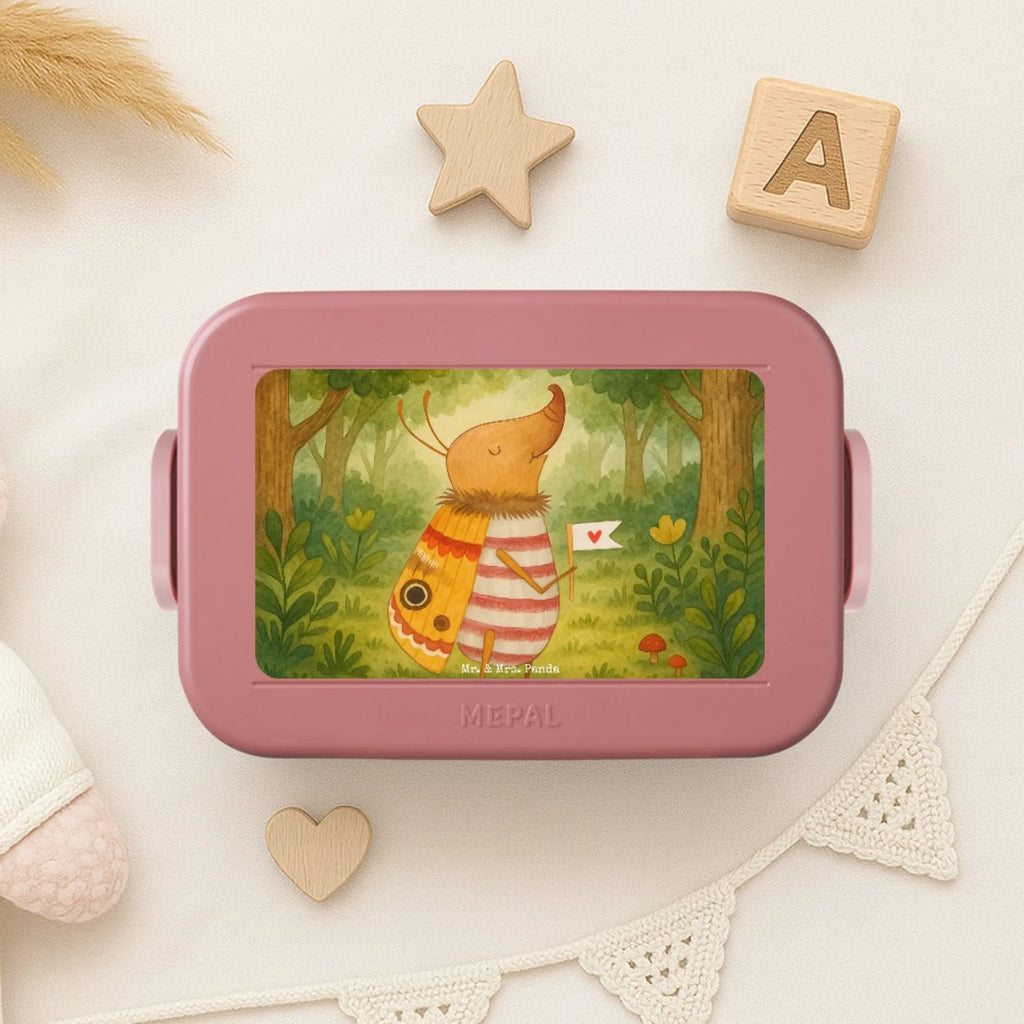 MEPAL Bentobox Nachtfalter Fähnchen Design Lunchbox, Bentobox, Brotdose, Tiermotive, Gute Laune, lustige Sprüche, Tiere, süß, Spruch lustig, Spruch witzig, niedlich, Käfer, Küche Deko, Nachtfalter, Was kostet die Welt