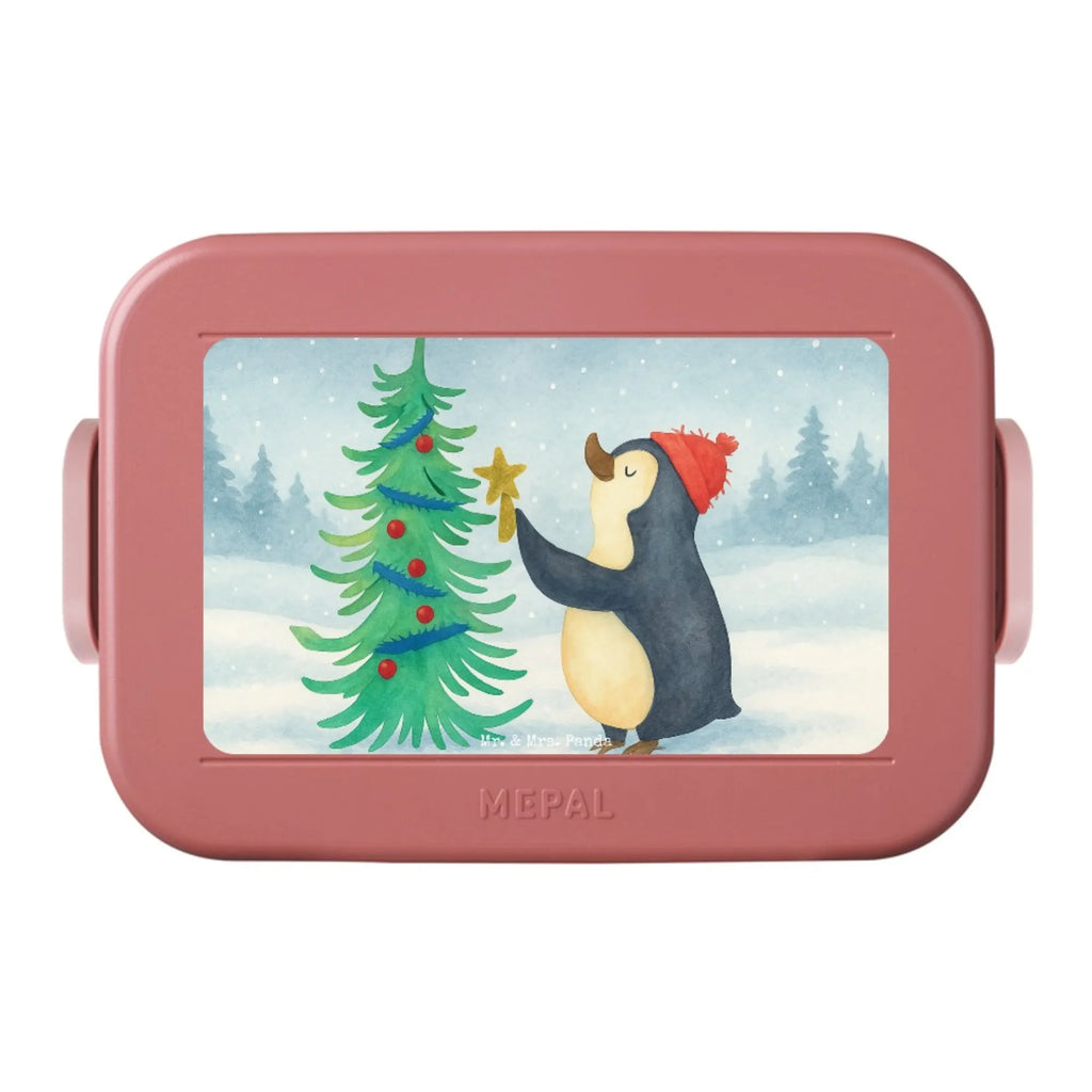 MEPAL Bentobox Pinguin Weihnachtsbaum Design Brotdose, Bentobox, Lunchbox, Winter, Weihnachten, Weihnachtsdeko, Nikolaus, Advent, Heiligabend, Wintermotiv, Pinguin