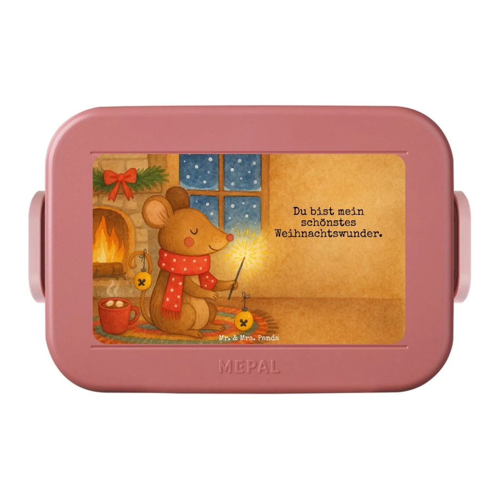 MEPAL Bentobox Maus Weihnachten Design Lunchbox, Brotdose, Bentobox, Winter, Weihnachten, Weihnachtsdeko, Nikolaus, Advent, Heiligabend, Wintermotiv, Weihnachtsmotiv, Mäuschen, Maus, Weihnachtswunder, Weihnachtsgruß, Frohe Weihnachten