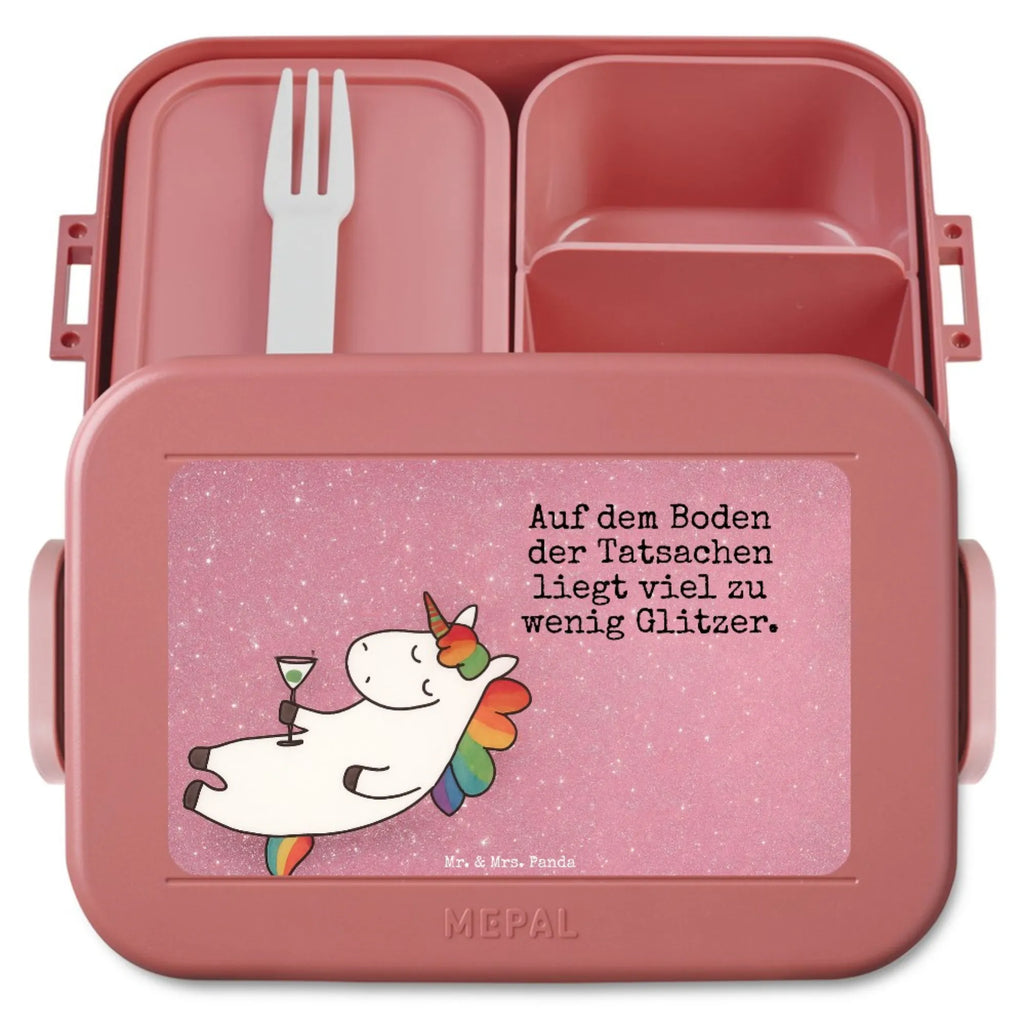 MEPAL Bentobox Einhorn Cocktail Design Bentobox, Brotdose, Lunchbox, Einhorn, Einhörner, Einhorn Deko, Unicorn, Spaß, Feiern, lustig, Freundin, Spruch, Geburtstag, Caipirinha, Glitzer, Cuba Libre, Party, witzig, Sekt, Rum