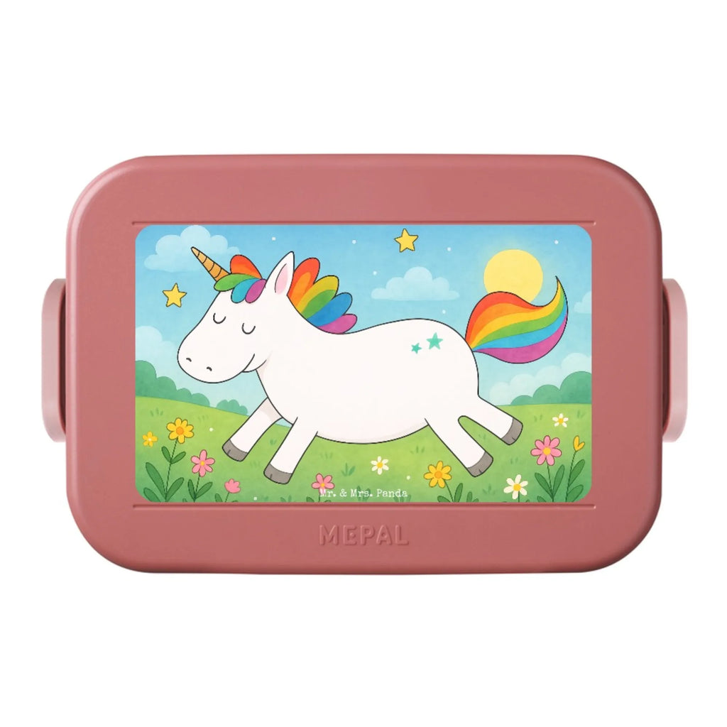 MEPAL Bentobox Einhorn Happy Design Brotdose, Lunchbox, Bentobox, Einhorn, Einhörner, Einhorn Deko, Unicorn, witzig, Freude, Lachen, Lächeln, fröhlich, Spaß, Lebensfreude, spannend, glücklich