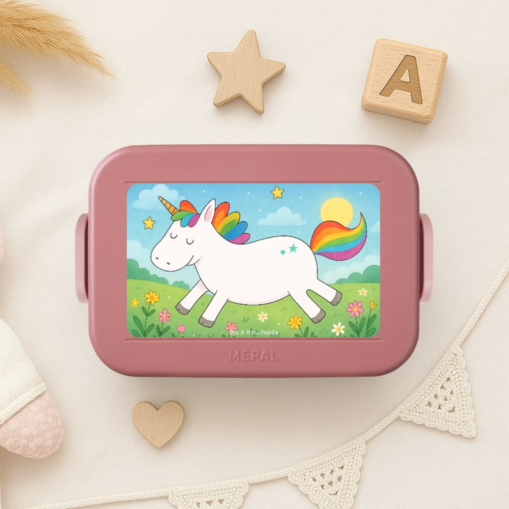 MEPAL Bentobox Einhorn Happy Design Brotdose, Lunchbox, Bentobox, Einhorn, Einhörner, Einhorn Deko, Unicorn, witzig, Freude, Lachen, Lächeln, fröhlich, Spaß, Lebensfreude, spannend, glücklich