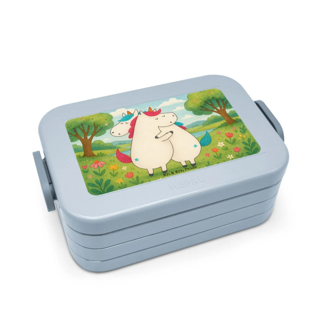 MEPAL Bentobox Einhörner Umarmen Design Brotdose, Bentobox, Lunchbox, Einhorn, Einhörner, Einhorn Deko, Unicorn, BFF, Geschwister, Liebe, Sister, Familie, Freundin, Schwester, Freundinnen, Schwestern