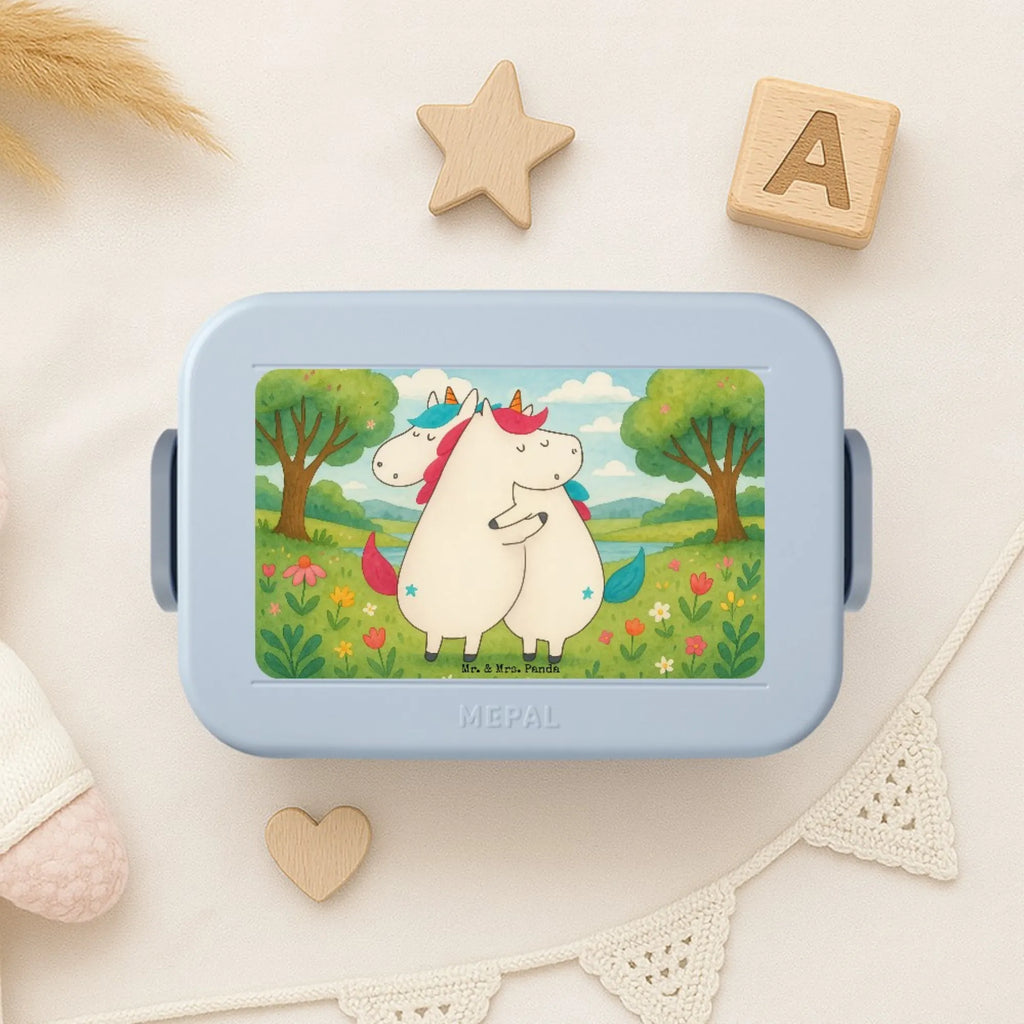 MEPAL Bentobox Einhörner Umarmen Design Brotdose, Bentobox, Lunchbox, Einhorn, Einhörner, Einhorn Deko, Unicorn, BFF, Geschwister, Liebe, Sister, Familie, Freundin, Schwester, Freundinnen, Schwestern