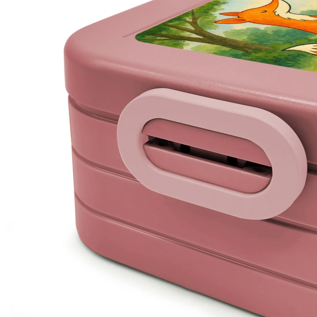 MEPAL Bentobox Füchse Liebe Design Brotdose, Bentobox, Lunchbox, Fuchs, Freundin, Liebesbeweis, Paar, Liebespaar, Fox, Ehemann, Füchse, Verlobte, Partner, Freund, Ehefrau, Liebe, Ehe