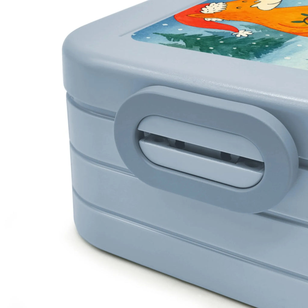 MEPAL Bentobox Fuchs Weihnachten Design Bentobox, Brotdose, Lunchbox, Winter, Weihnachten, Weihnachtsdeko, Nikolaus, Advent, Heiligabend, Wintermotiv, Weihnachtsmann, Fuchs, Weihnachtszeit, Geschenk Weihnachten, Füchse, Spruch schön