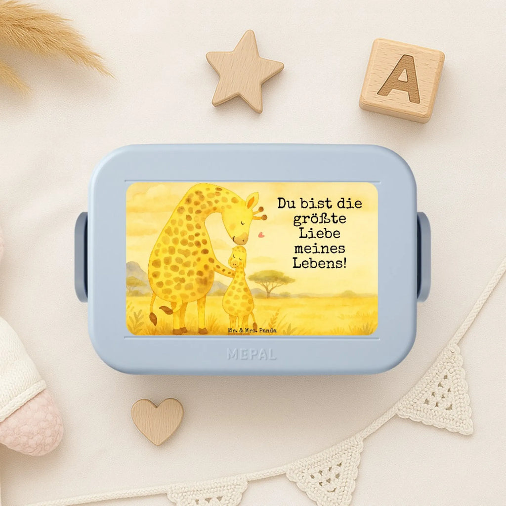 MEPAL Bentobox Giraffe Kind Design Brotdose, Lunchbox, Bentobox, Afrika, Wildtiere, Tochter, Mama, Mutter, Lieblingsmensch, Giraffe, Sohn, Kind