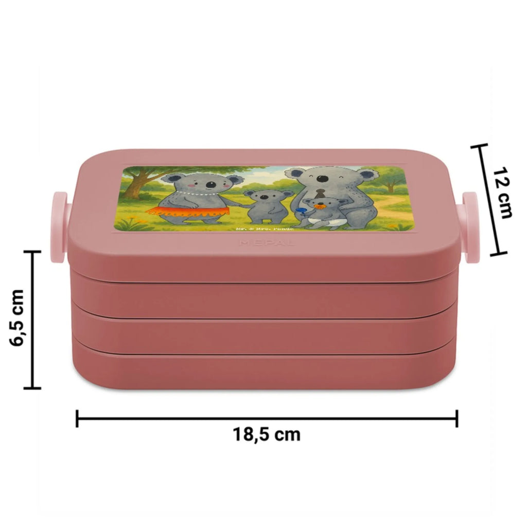 MEPAL Bentobox Koala Familie Design Brotdose, Lunchbox, Bentobox, Familie, Vatertag, Muttertag, Bruder, Schwester, Mama, Papa, Oma, Opa, Familienleben, Koala, Family, Geschwister, Kinder, Koalas