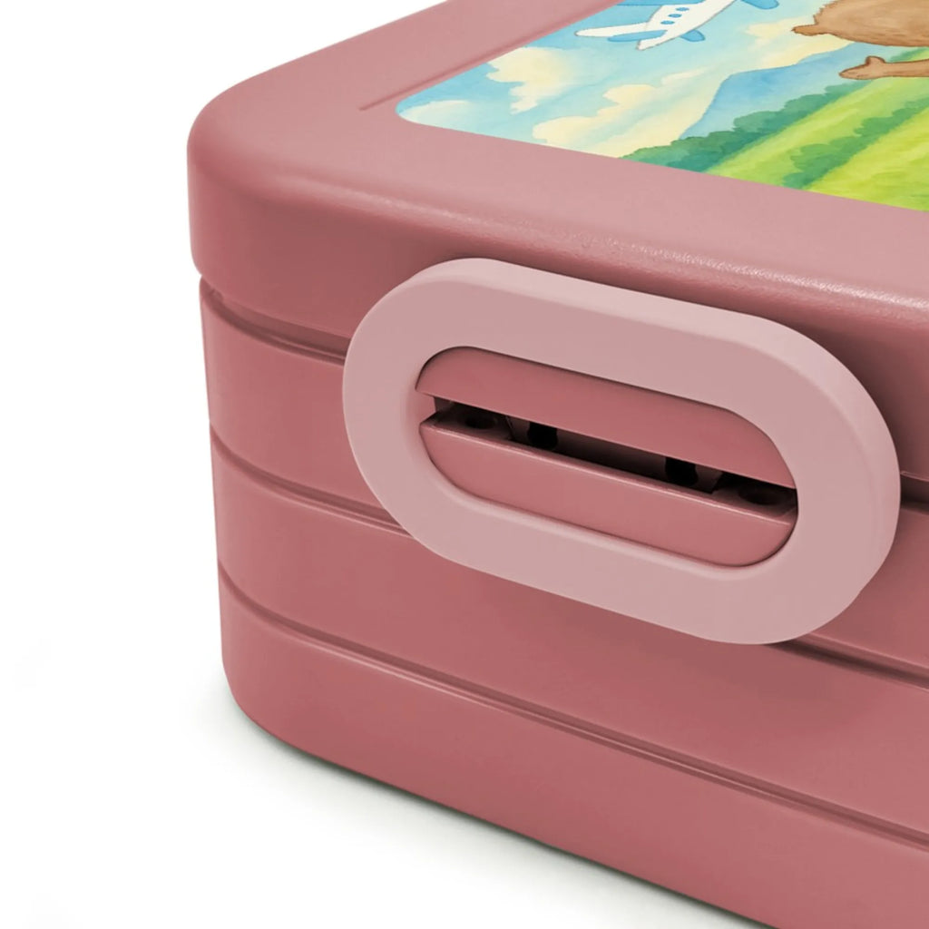 MEPAL Bentobox Bär Flugzeug Design Brotdose, Lunchbox, Bentobox, Liebe, Partner, Freund, Freundin, Ehemann, Ehefrau, Heiraten, Verlobung, Heiratsantrag, Liebesgeschenk, Jahrestag, Hocheitstag, Geschenk für Partner, für Ehemann, Liebesbeweis, Geschenk für Freundin, für Männer, Geschenk für Frauen, Hochzeitstag, Mitbringsel, Valentinstag