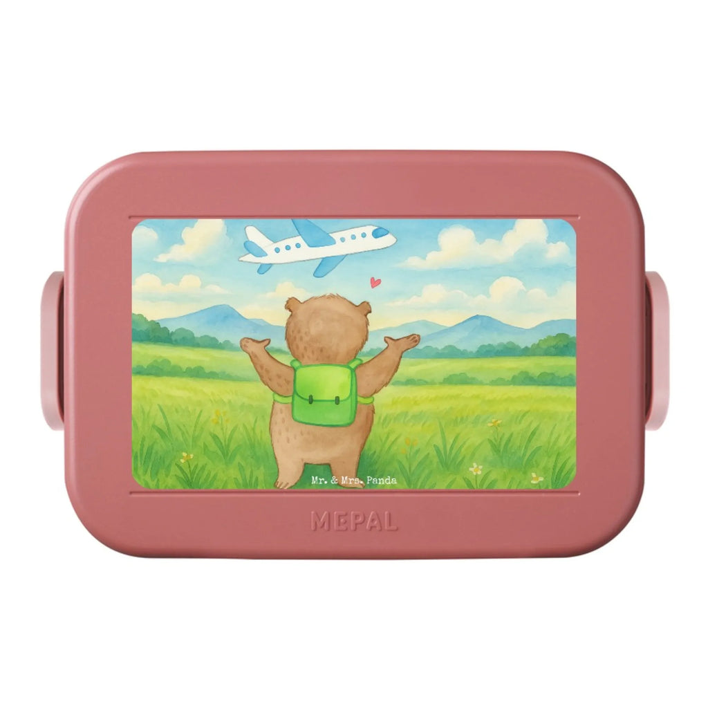 MEPAL Bentobox Bär Flugzeug Design Brotdose, Lunchbox, Bentobox, Liebe, Partner, Freund, Freundin, Ehemann, Ehefrau, Heiraten, Verlobung, Heiratsantrag, Liebesgeschenk, Jahrestag, Hocheitstag, Geschenk für Partner, für Ehemann, Liebesbeweis, Geschenk für Freundin, für Männer, Geschenk für Frauen, Hochzeitstag, Mitbringsel, Valentinstag