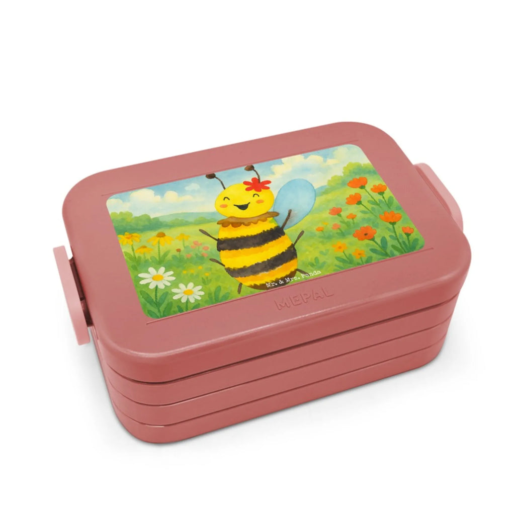 MEPAL Bentobox Biene Happy Design Lunchbox, Bentobox, Brotdose, Biene, Wespe, Hummel