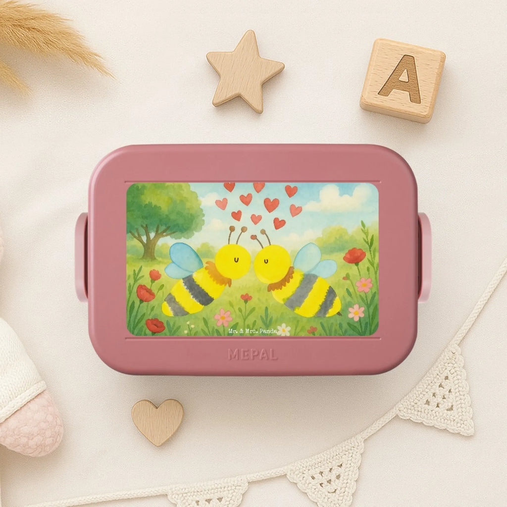 MEPAL Bentobox Biene Liebe Design Lunchbox, Brotdose, Bentobox, Biene, Wespe, Hummel