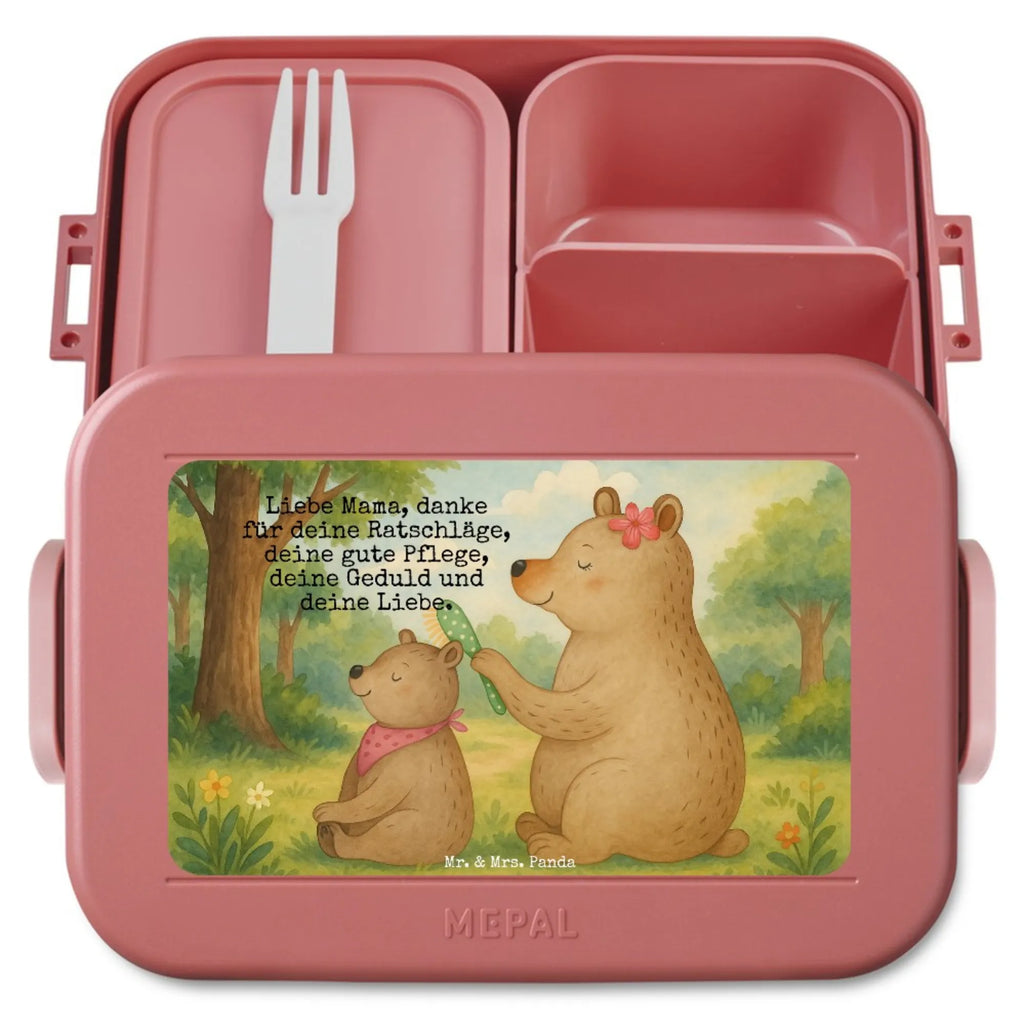 MEPAL Bentobox Bär Kind Design Bentobox, Brotdose, Lunchbox, Familie, Vatertag, Muttertag, Bruder, Schwester, Mama, Papa, Oma, Opa, Geschenk, Mutter, Mutti