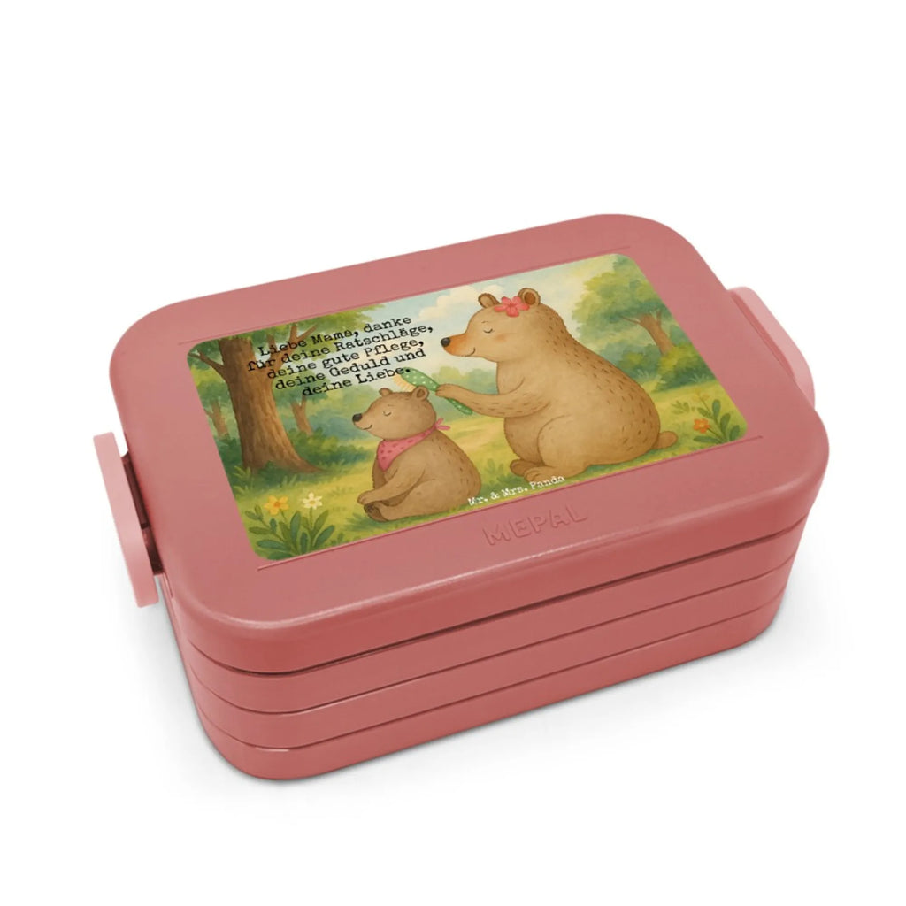 MEPAL Bentobox Bär Kind Design Bentobox, Brotdose, Lunchbox, Familie, Vatertag, Muttertag, Bruder, Schwester, Mama, Papa, Oma, Opa, Geschenk, Mutter, Mutti