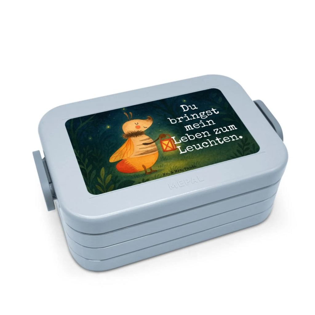 MEPAL Bentobox Glühwürmchen Design Bentobox, Brotdose, Lunchbox, Tiermotive, Gute Laune, lustige Sprüche, Tiere, Liebesbeweis, Lieblingsmensch, Leuchten, Jahrestag, Glühwurm, Falter, Glühwürmchen, Liebesspruch, Liebe, Heiratsantrag, Verlobung, magisch