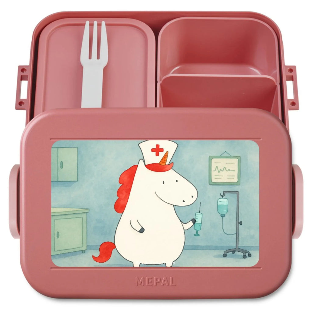 MEPAL Bentobox Einhorn Krankenschwester Design Lunchbox, Bentobox, Brotdose, Einhorn, Einhörner, Einhorn Deko, Unicorn, Krankenschwester Geschenk, Krankenhaus, Ärztin Geschenk, Krankenschwester Dankeschön, Krankenpfleger Geschenk, Krankenpflegerin