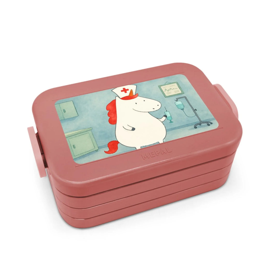 MEPAL Bentobox Einhorn Krankenschwester Design Lunchbox, Bentobox, Brotdose, Einhorn, Einhörner, Einhorn Deko, Unicorn, Krankenschwester Geschenk, Krankenhaus, Ärztin Geschenk, Krankenschwester Dankeschön, Krankenpfleger Geschenk, Krankenpflegerin