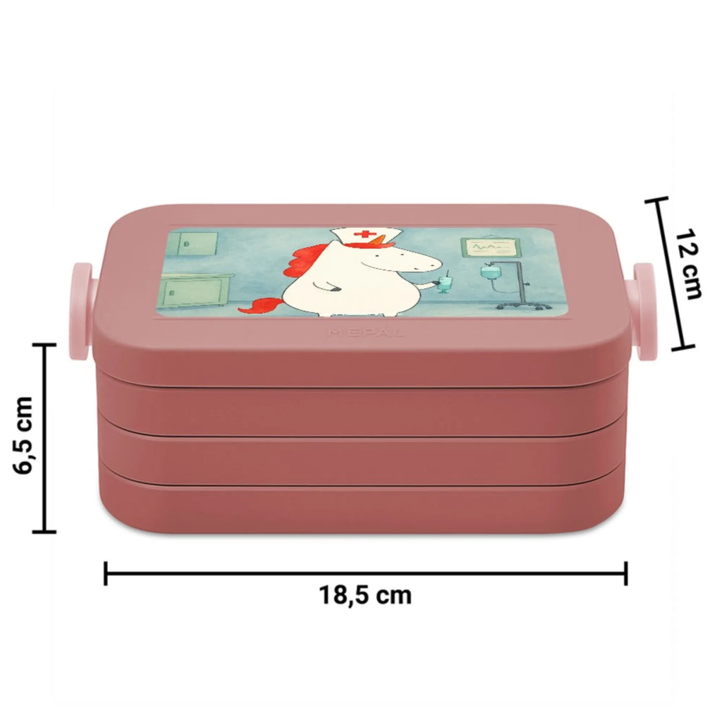 MEPAL Bentobox Einhorn Krankenschwester Design Lunchbox, Bentobox, Brotdose, Einhorn, Einhörner, Einhorn Deko, Unicorn, Krankenschwester Geschenk, Krankenhaus, Ärztin Geschenk, Krankenschwester Dankeschön, Krankenpfleger Geschenk, Krankenpflegerin