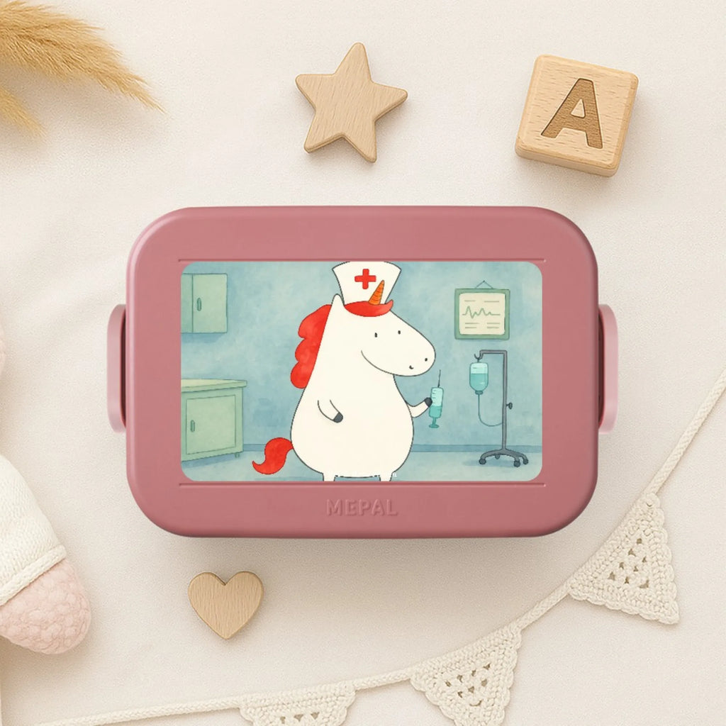 MEPAL Bentobox Einhorn Krankenschwester Design Lunchbox, Bentobox, Brotdose, Einhorn, Einhörner, Einhorn Deko, Unicorn, Krankenschwester Geschenk, Krankenhaus, Ärztin Geschenk, Krankenschwester Dankeschön, Krankenpfleger Geschenk, Krankenpflegerin