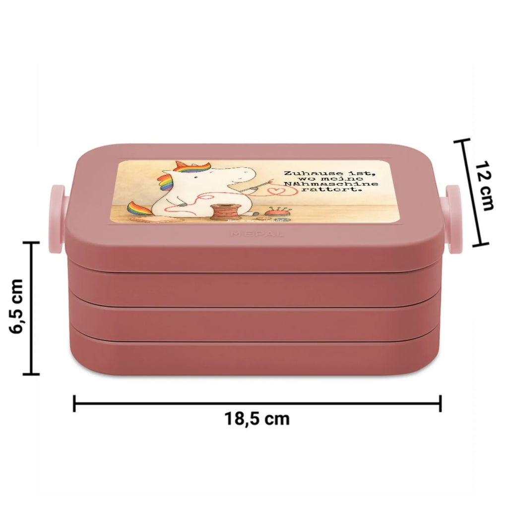 MEPAL Bentobox Einhorn Näherin Design Lunchbox, Brotdose, Bentobox, Einhorn, Einhörner, Einhorn Deko, Unicorn, Mädchen, Häkeln, basteln, Nähzimmer, nähen, Stricken, Freundin, Näherin