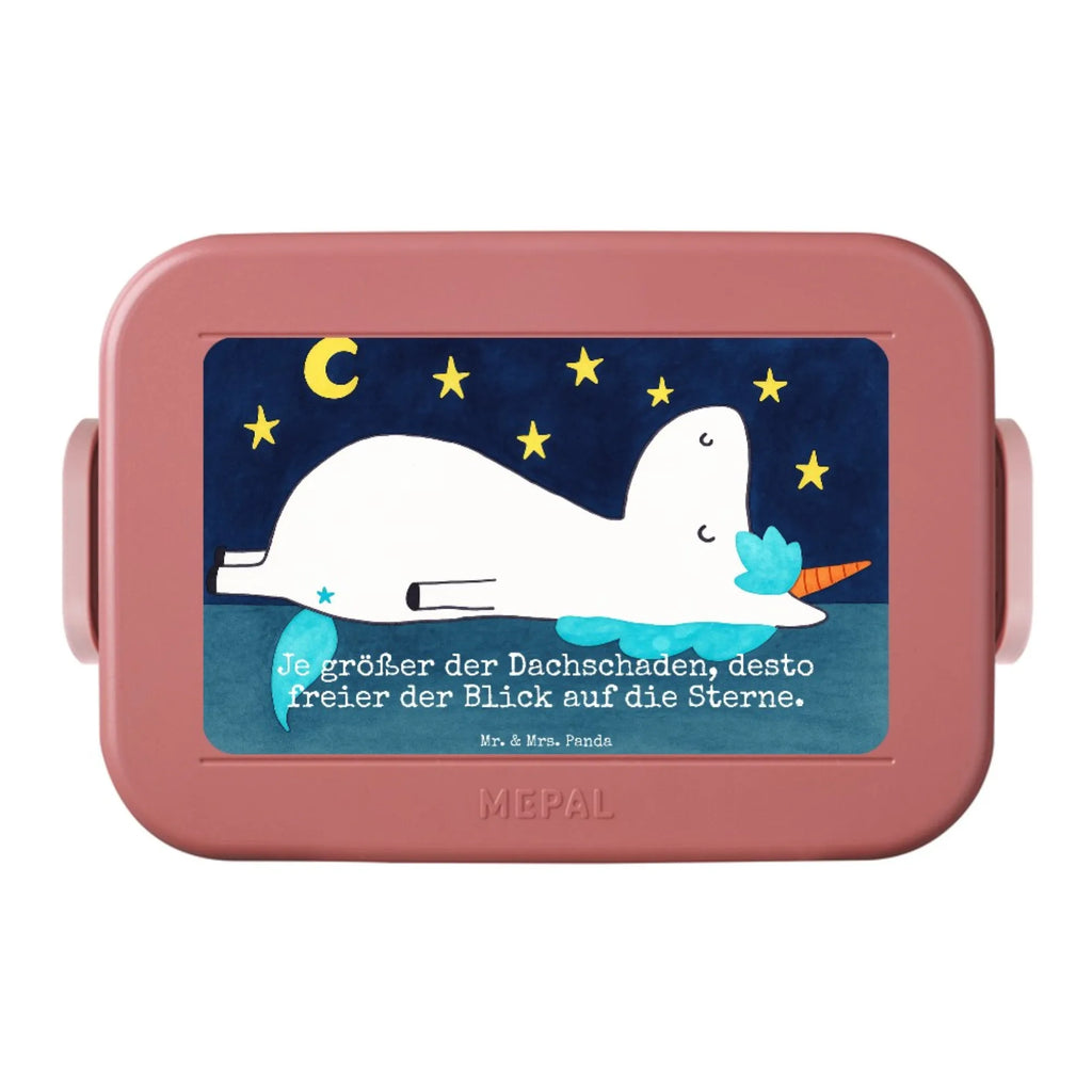 MEPAL Bentobox Einhorn Sternenhimmel Design Lunchbox, Brotdose, Bentobox, Einhorn, Einhörner, Einhorn Deko, Unicorn, Sternenhimmel, Sterne, Dachschaden, Verrückt
