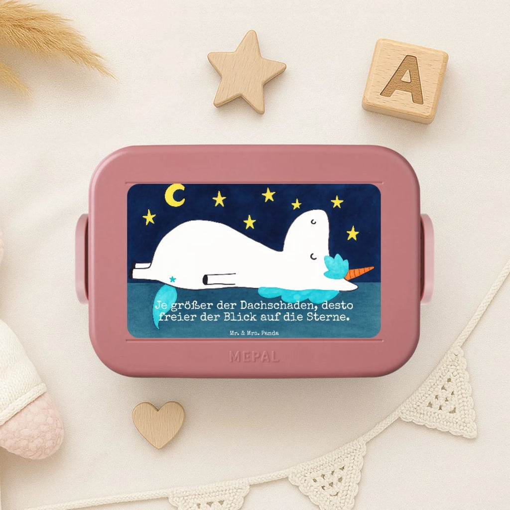 MEPAL Bentobox Einhorn Sternenhimmel Design Lunchbox, Brotdose, Bentobox, Einhorn, Einhörner, Einhorn Deko, Unicorn, Sternenhimmel, Sterne, Dachschaden, Verrückt