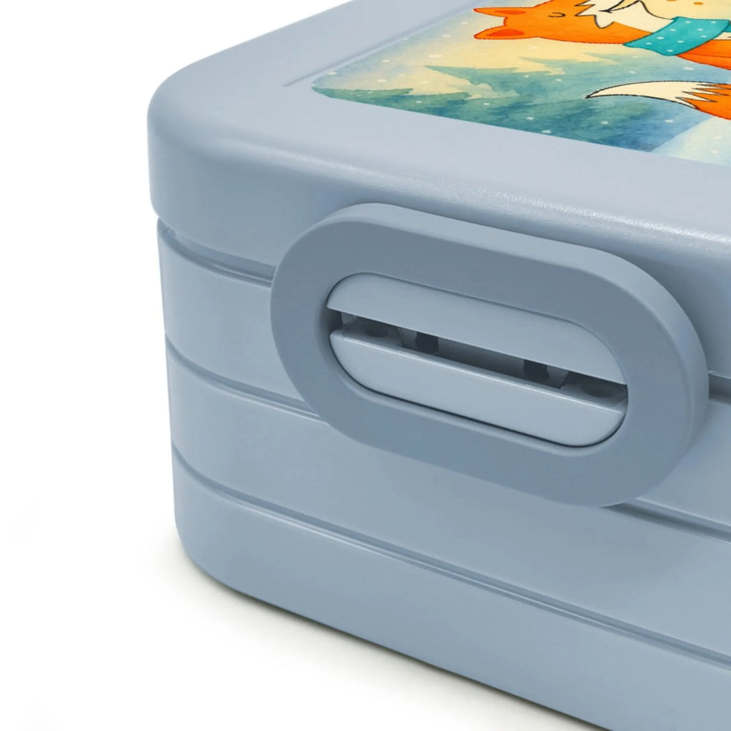 MEPAL Bentobox Fuchs Keks Design Lunchbox, Brotdose, Bentobox, Fuchs, Winter, Liebe, Kekse, Füchse, Weihnachtszeit, Plätzchen, Küche Deko, Backen Spruch