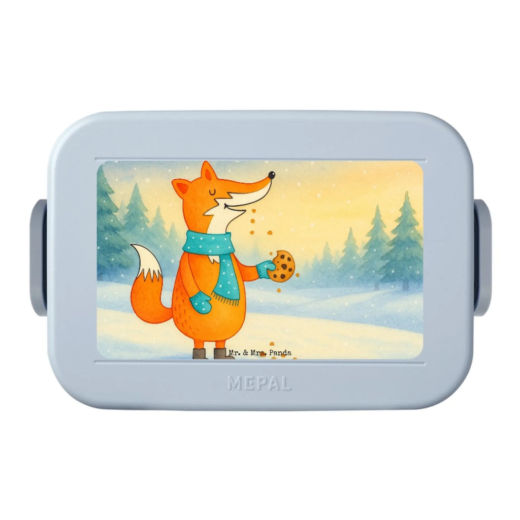 MEPAL Bentobox Fuchs Keks Design Lunchbox, Brotdose, Bentobox, Fuchs, Winter, Liebe, Kekse, Füchse, Weihnachtszeit, Plätzchen, Küche Deko, Backen Spruch