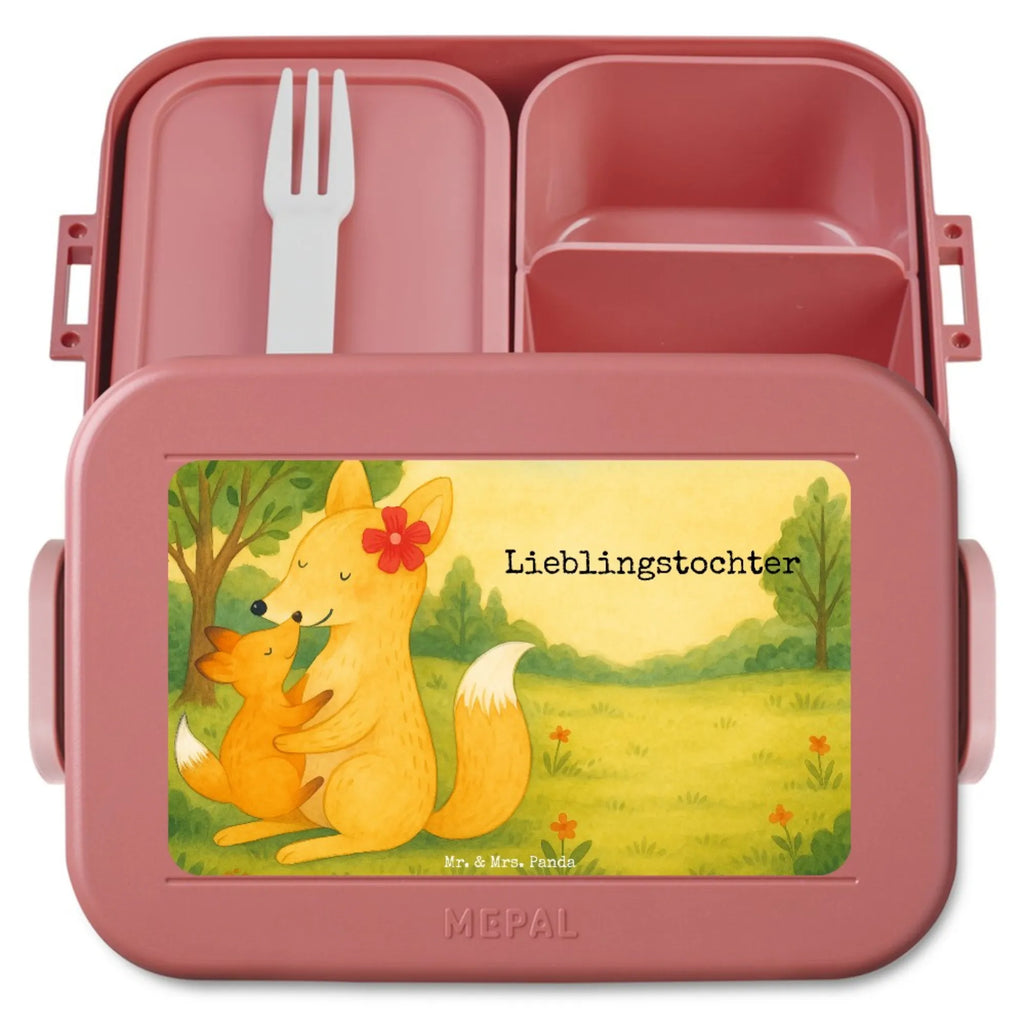 MEPAL Bentobox Fuchs Mama Design Lunchbox, Brotdose, Bentobox, Familie, Vatertag, Muttertag, Bruder, Schwester, Mama, Papa, Oma, Opa, Tochter, Mutter, Beste Tochter, Lieblingstochter, Geschenk