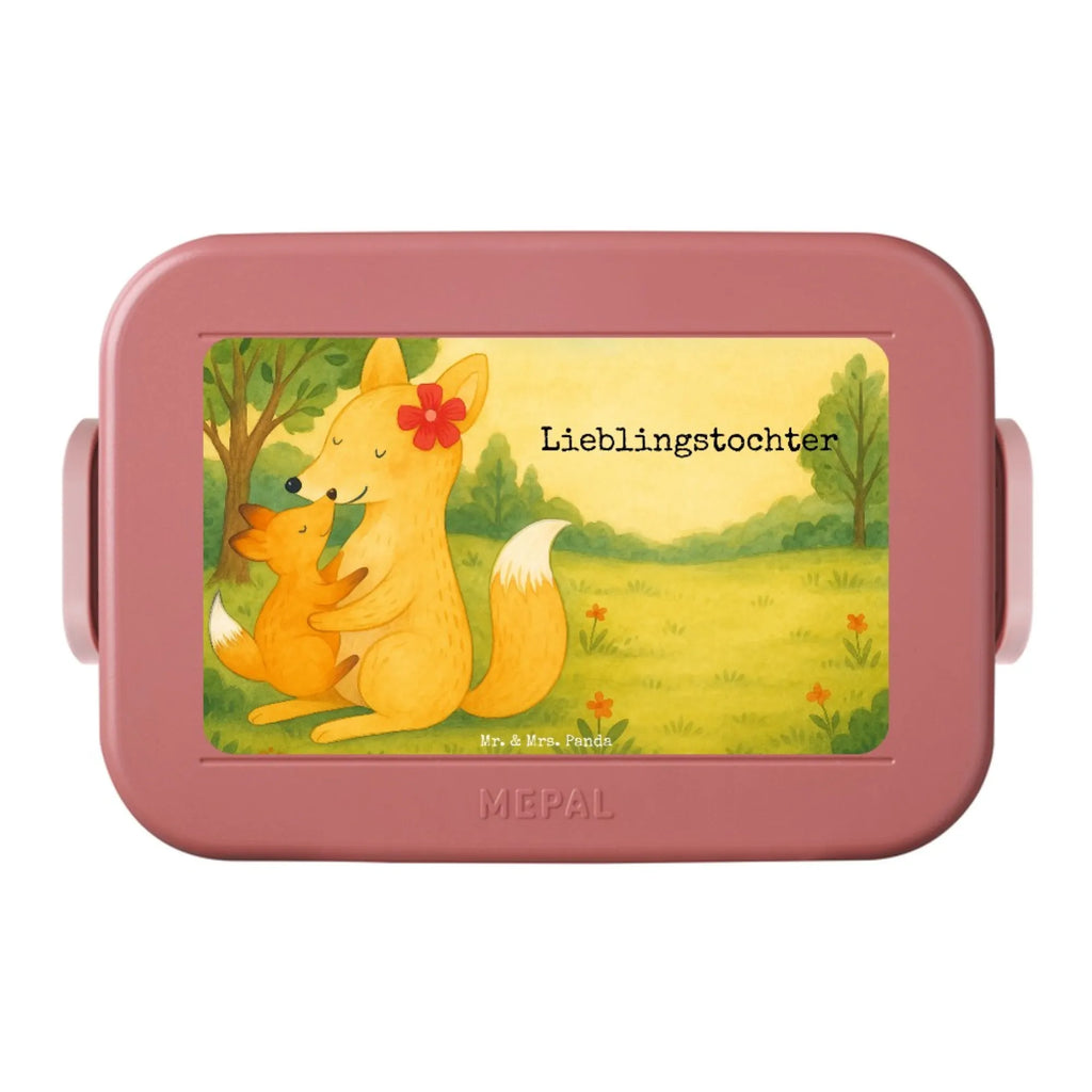 MEPAL Bentobox Fuchs Mama Design Lunchbox, Brotdose, Bentobox, Familie, Vatertag, Muttertag, Bruder, Schwester, Mama, Papa, Oma, Opa, Tochter, Mutter, Beste Tochter, Lieblingstochter, Geschenk