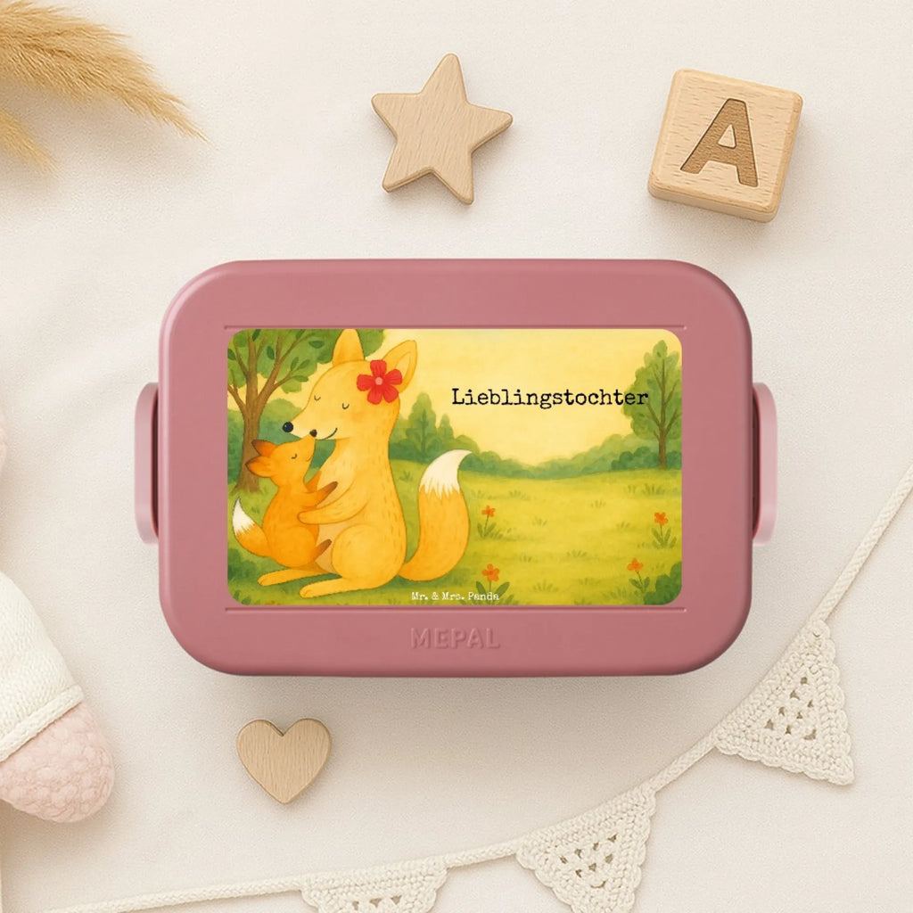 MEPAL Bentobox Fuchs Mama Design Lunchbox, Brotdose, Bentobox, Familie, Vatertag, Muttertag, Bruder, Schwester, Mama, Papa, Oma, Opa, Tochter, Mutter, Beste Tochter, Lieblingstochter, Geschenk
