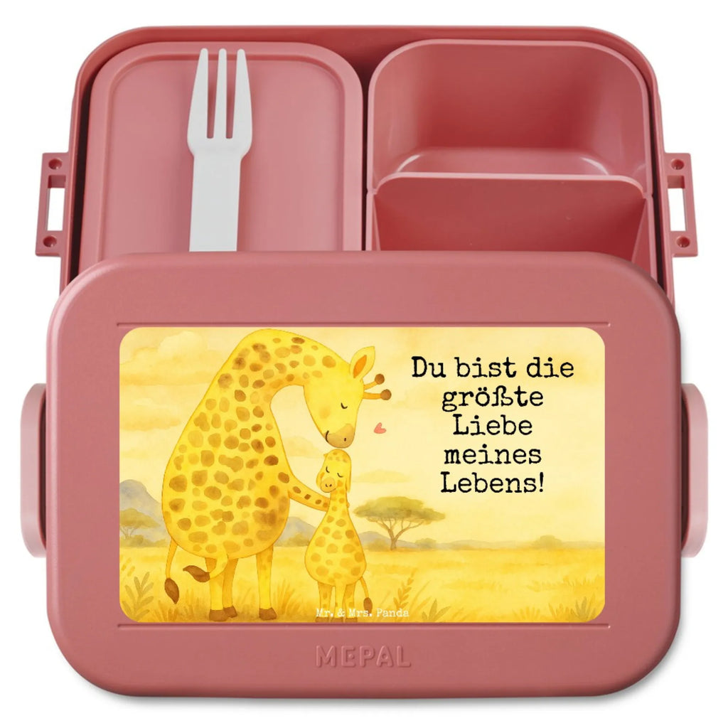 MEPAL Bentobox Giraffe Kind Design Brotdose, Lunchbox, Bentobox, Afrika, Wildtiere, Tochter, Mama, Mutter, Lieblingsmensch, Giraffe, Sohn, Kind