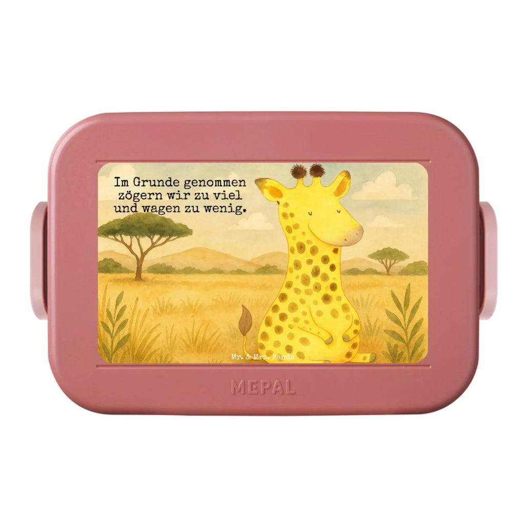 MEPAL Bentobox Giraffe Zufrieden Design Lunchbox, Bentobox, Brotdose, Afrika, Wildtiere, Zufrieden, Abenteuer, Giraffe, Glück