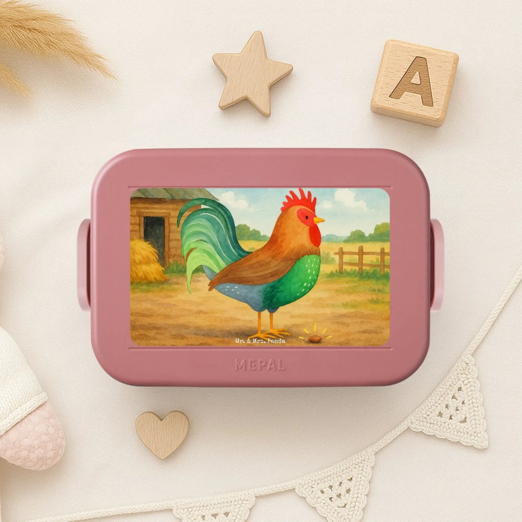 MEPAL Bentobox Hahn Korn Design Bentobox, Lunchbox, Brotdose, Bauernhof, Hoftiere, Landwirt, Landwirtin, Korn, Henne, Hahn, Eier, Natur