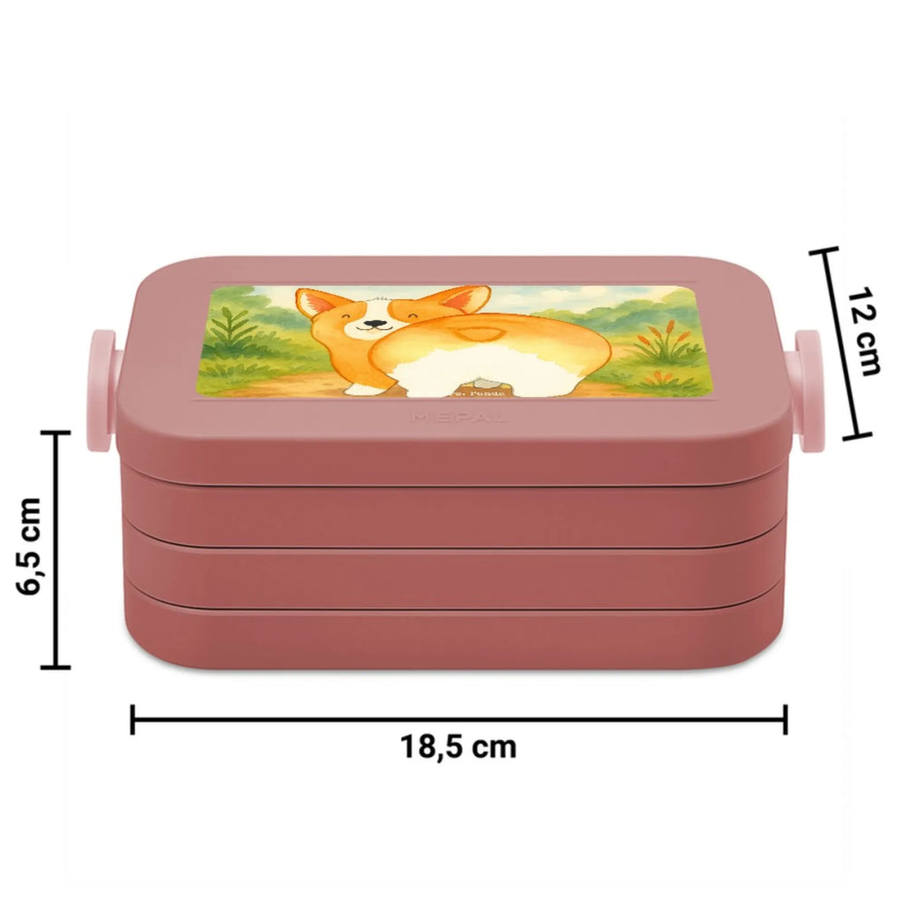 MEPAL Bentobox Corgi Po Design Bentobox, Lunchbox, Brotdose, Hund, Hundemotiv, Haustier, Hunderasse, Tierliebhaber, Hundebesitzer, Sprüche, Spruch, Motivation, Corgie, Hundeliebe, Selbstliebe