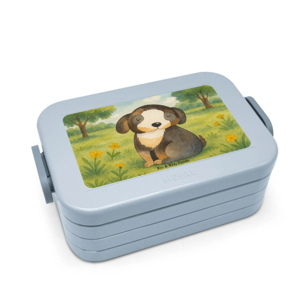 MEPAL Bentobox Hund Entspannen Design Bentobox, Lunchbox, Brotdose, Hund, Hundemotiv, Haustier, Hunderasse, Tierliebhaber, Hundebesitzer, Sprüche, Hundeliebe, schwarzer Hund, Liebe, Hundeglück