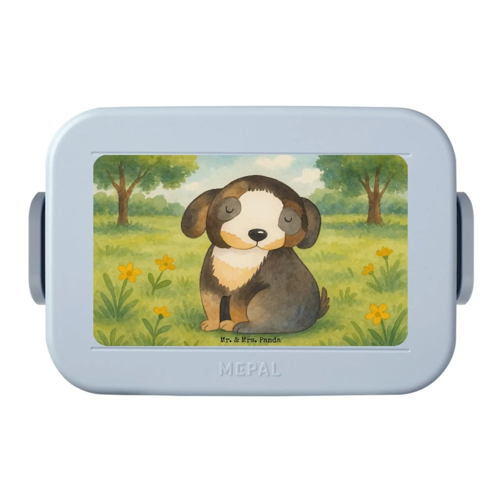 MEPAL Bentobox Hund Entspannen Design Bentobox, Lunchbox, Brotdose, Hund, Hundemotiv, Haustier, Hunderasse, Tierliebhaber, Hundebesitzer, Sprüche, Hundeliebe, schwarzer Hund, Liebe, Hundeglück