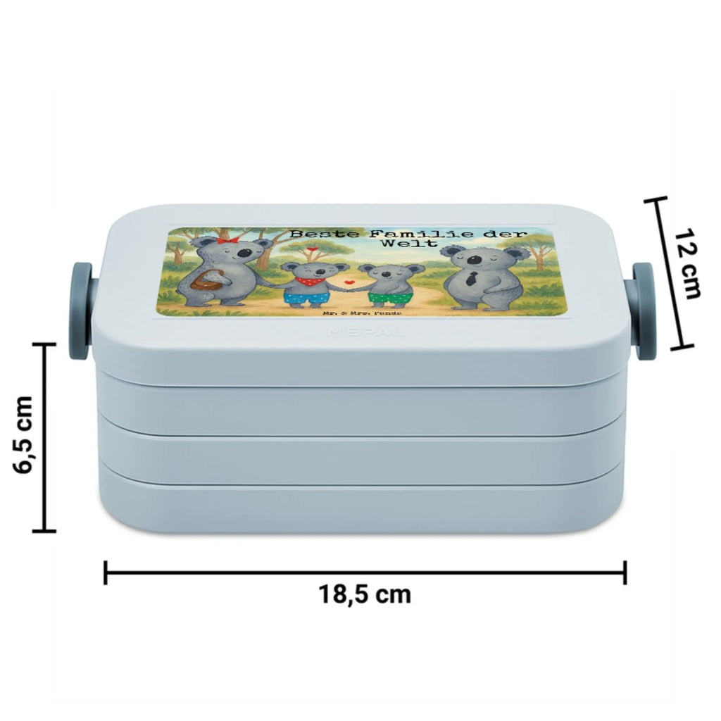 MEPAL Bentobox Koala Familie zwei Design Brotdose, Bentobox, Lunchbox, Familie, Vatertag, Muttertag, Bruder, Schwester, Mama, Papa, Oma, Opa, Familienzeit, Koala, Lieblingsfamilie, beste Familie, Koalafamilie, Koalabär, Familienleben